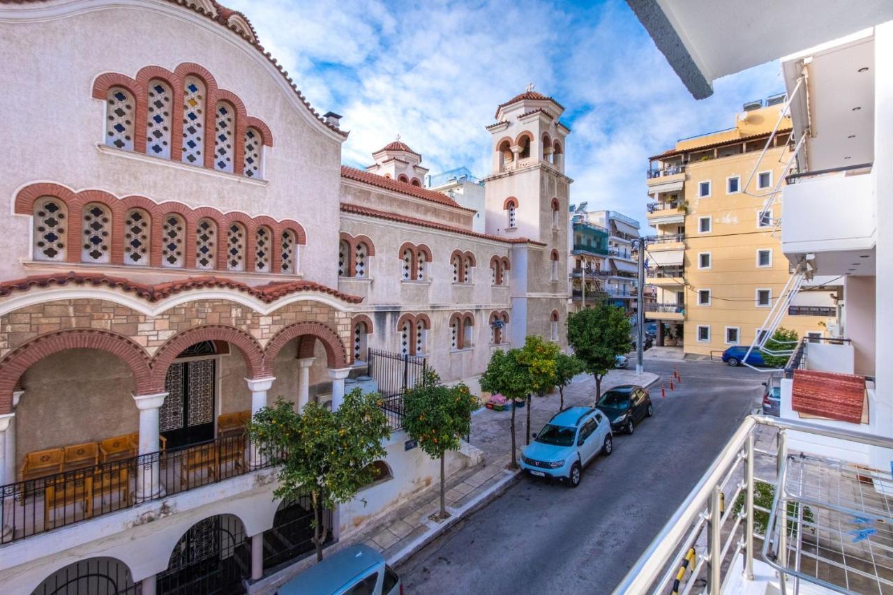 Bright Apartment In Pireu Exterior foto